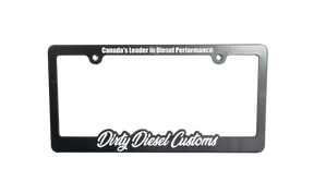 Dirty Diesel License Plate Frame-License Plate Frame-Dirty Diesel Customs-DDC-EXT-A084-Dirty Diesel Customs