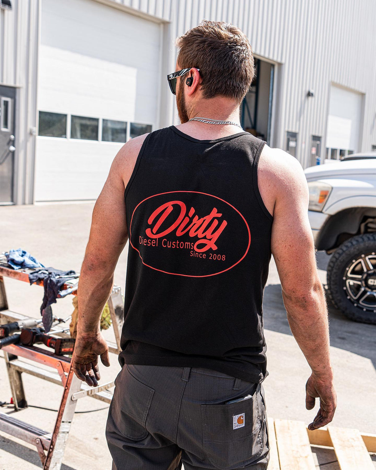 Dirty Diesel Mens Tank Top-Tank Tops-Dirty Diesel Customs-Dirty Diesel Customs
