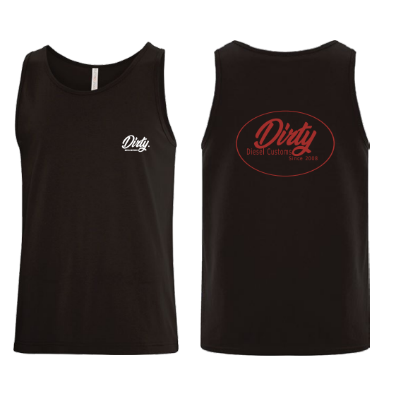 Dirty Diesel Mens Tank Top-Tank Tops-Dirty Diesel Customs-Dirty Diesel Customs