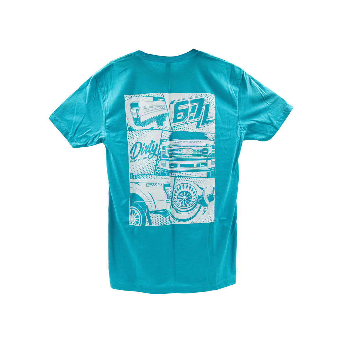 Dirty Diesel Powerstroke Graphic Tee-T-Shirt-Dirty Diesel Customs-Dirty Diesel Customs
