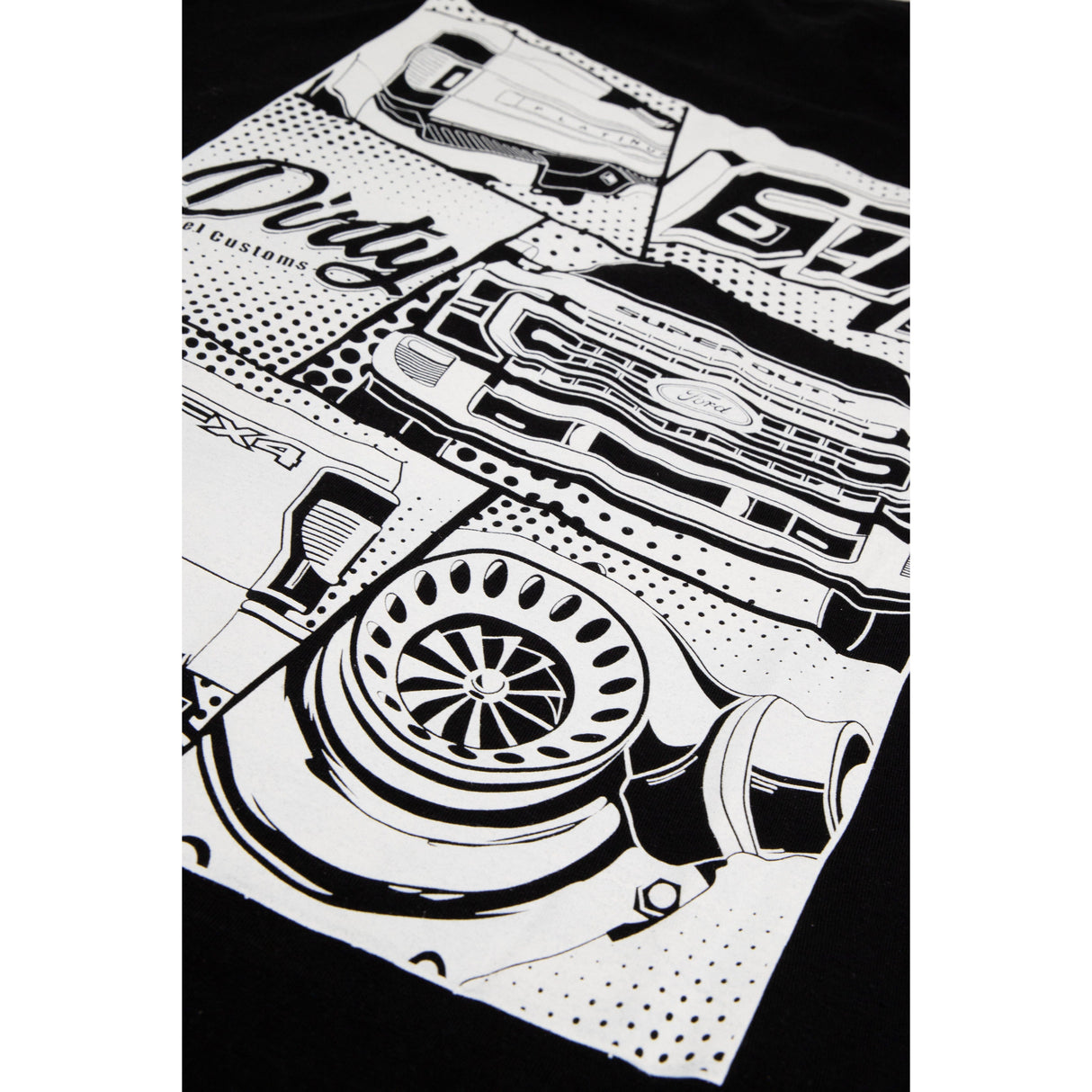 Dirty Diesel Powerstroke Graphic Tee-T-Shirt-Dirty Diesel Customs-Dirty Diesel Customs