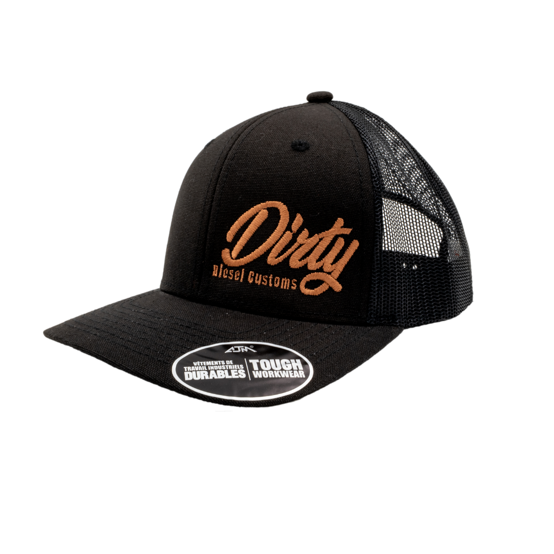 Dirty Diesel Snapback Hat-Hat-Dirty Diesel Customs-DDC-SB-HAT-CLASSIC-BLK-Dirty Diesel Customs