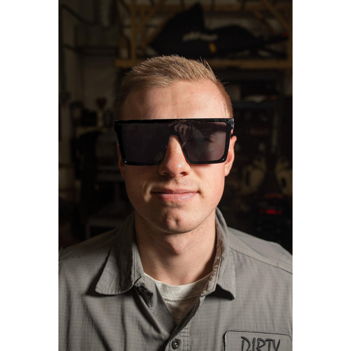 Dirty Diesel Square Sunglasses-Sunglasses-Dirty Diesel Customs-Dirty Diesel Customs