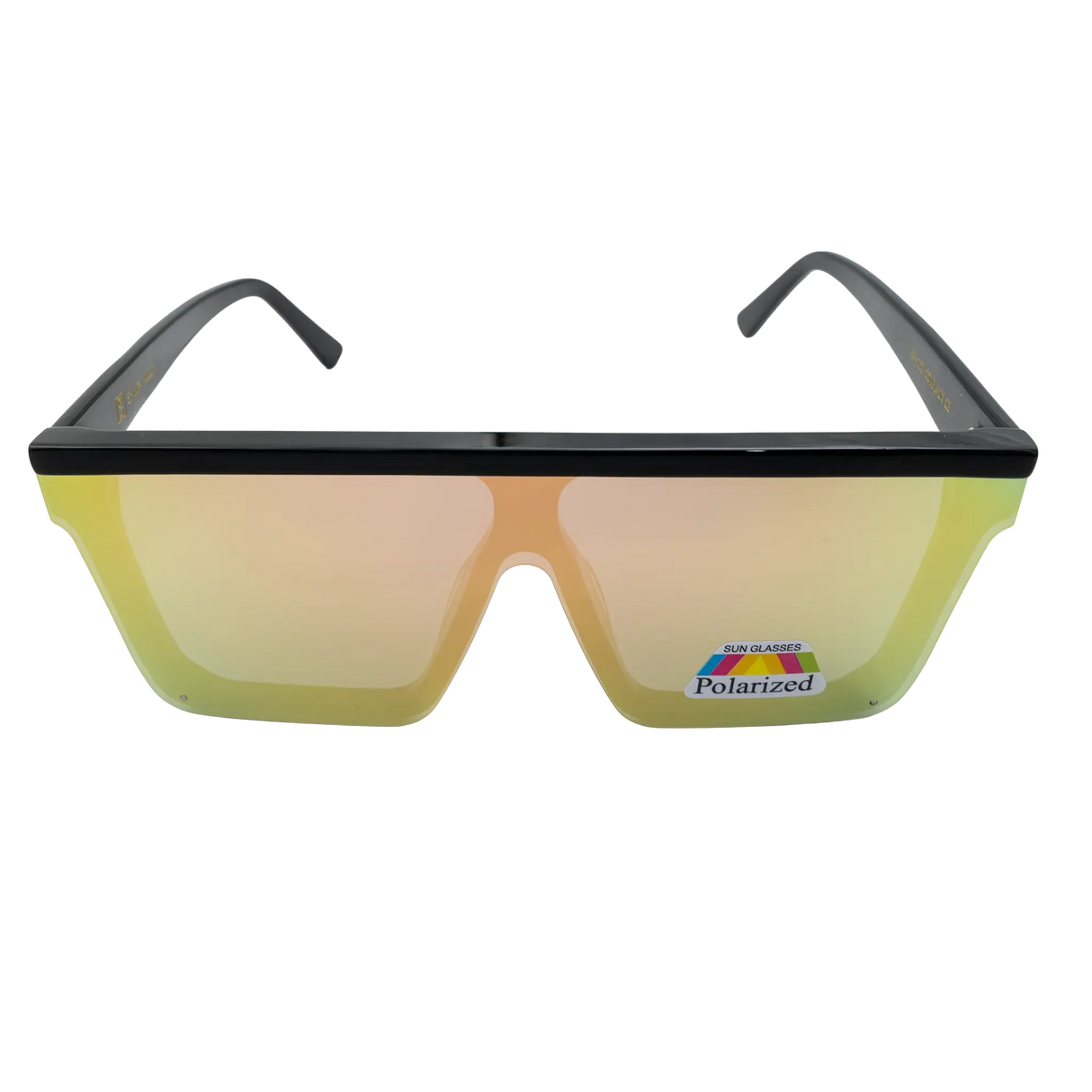 Dirty Diesel Square Sunglasses-Sunglasses-Dirty Diesel Customs-DDC-SUNGLASS-SQUARE-YEL-PLR-Dirty Diesel Customs