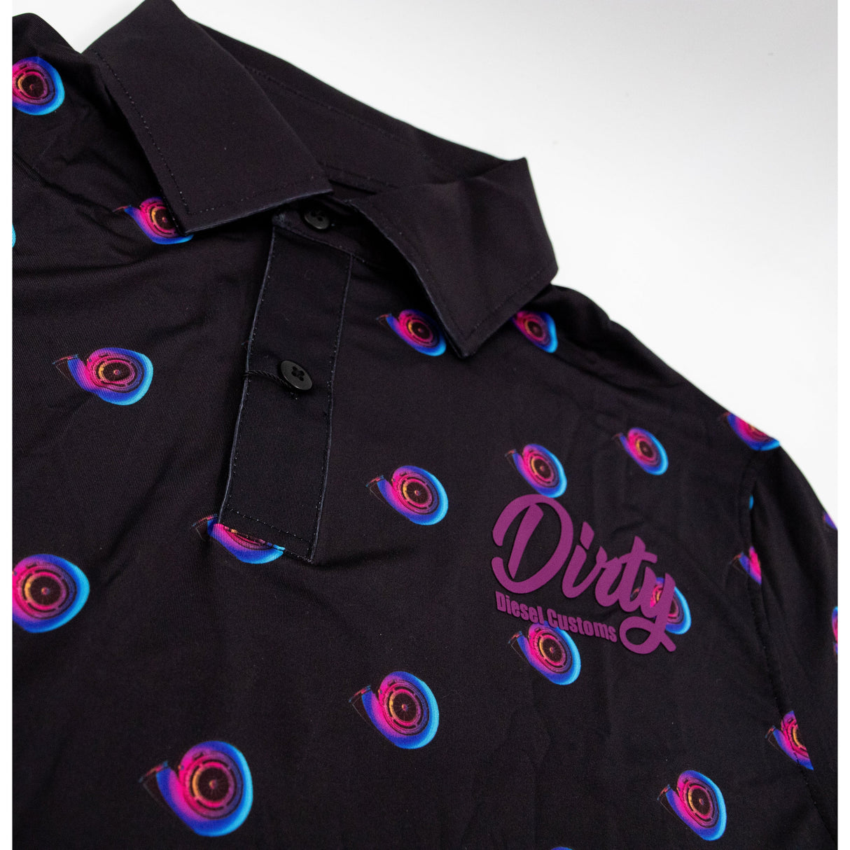 Dirty Diesel Turbo Golf Polo-T-Shirt-Dirty Diesel Customs-Dirty Diesel Customs