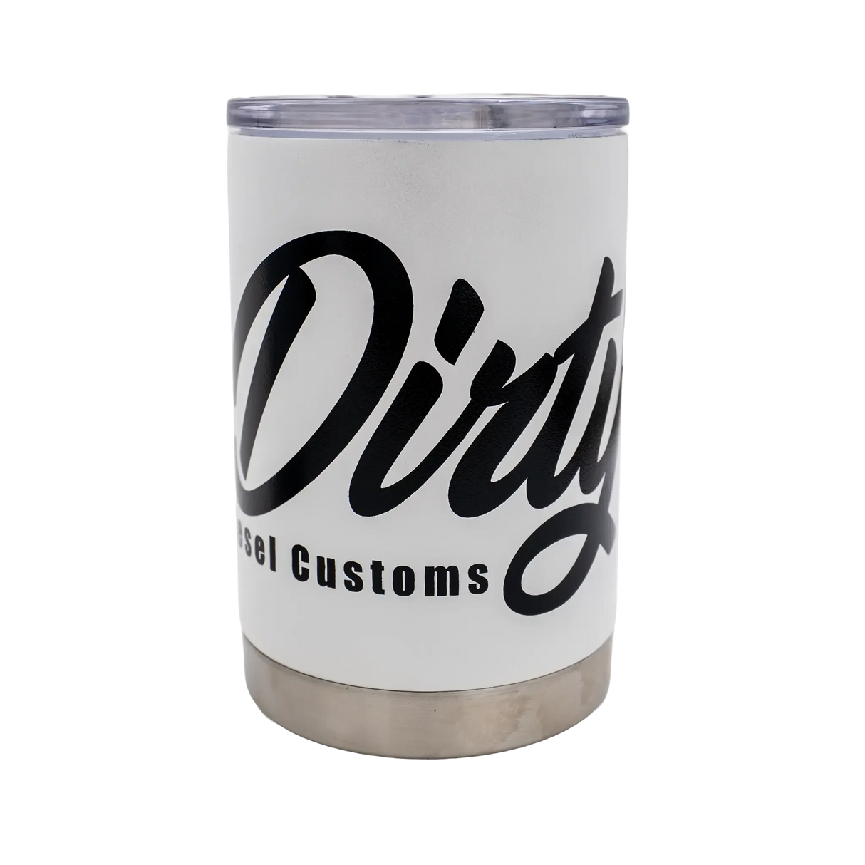 Dirty Diesel Vacuum Insulated Stainless Steel Rambler-Rambler-Dirty Diesel Customs-DDC-RAMBLER-WHT-Dirty Diesel Customs