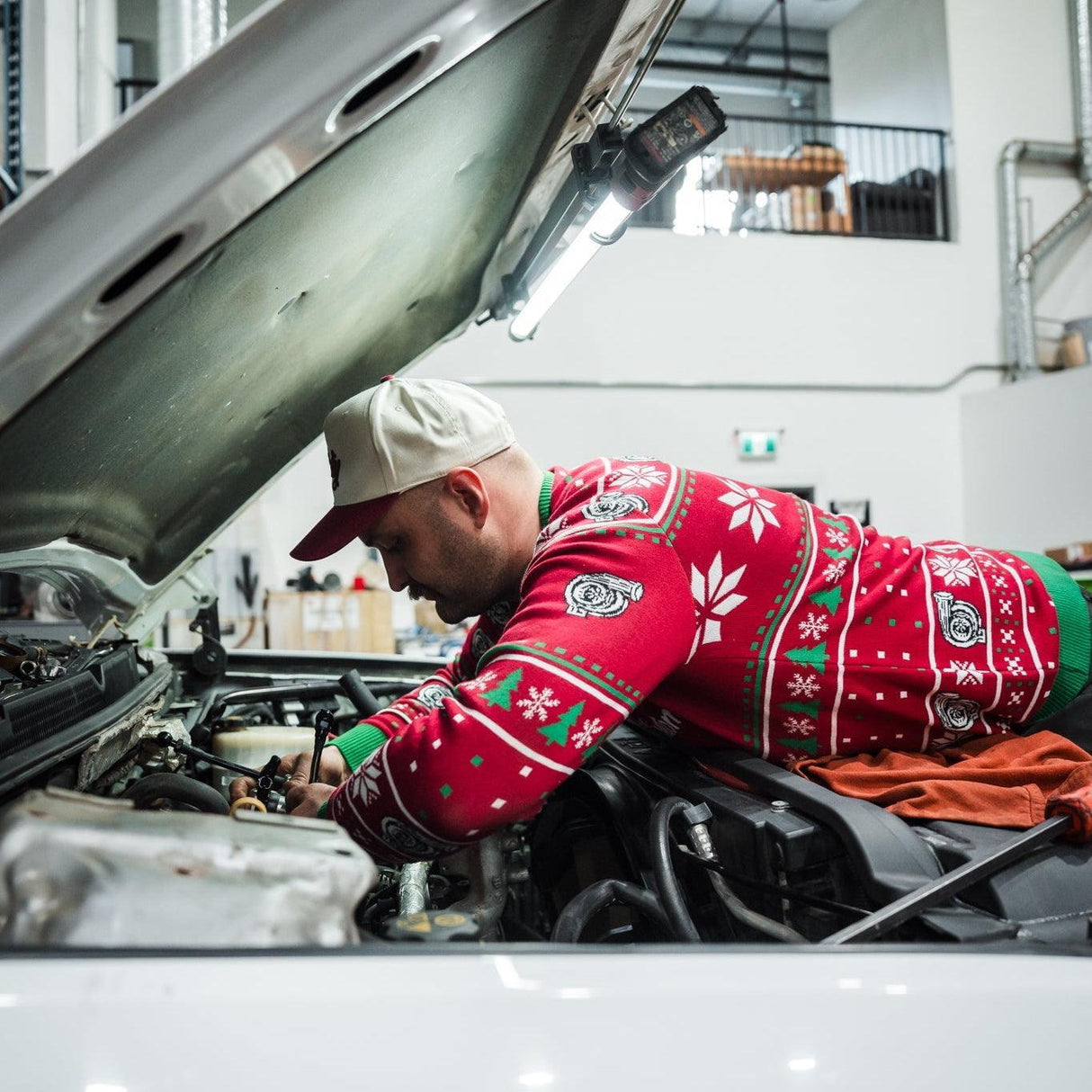 Dirty Ugly Christmas Sweater-Sweater-Dirty Diesel Customs-Dirty Diesel Customs