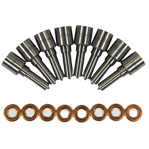 *Discontinued* 2008-2010 Powerstroke Nozzle Set 30% Over (80 Pieces) (DDP.NOZ-FD64-30-80)-Performance Nozzles-Dynomite Diesel-Dirty Diesel Customs