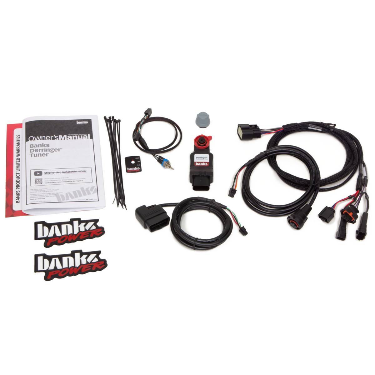 *Discontinued* 2011-2019 Powerstroke Derringer Tuner w/ Switch (66683)-Tuning-Banks Power-Dirty Diesel Customs