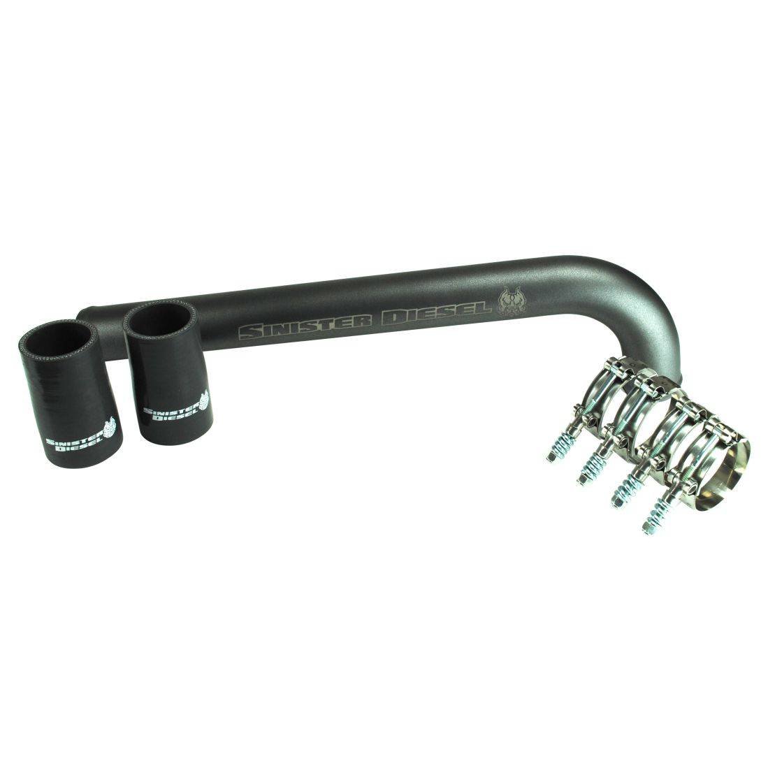 *Discontinued* 2019-2020 Cummins Radiator Pipe (SD-6.7CRP11-01-20-GRY)-Coolant Pipes-Sinister-Dirty Diesel Customs