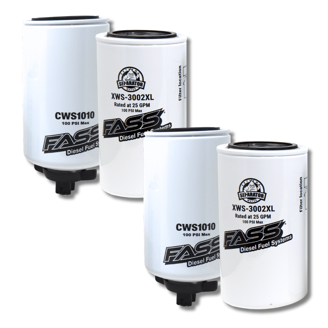 Drop-In Filter Pack (FLP1000)-Fuel Filter-Fass Fuel Systems-Dirty Diesel Customs