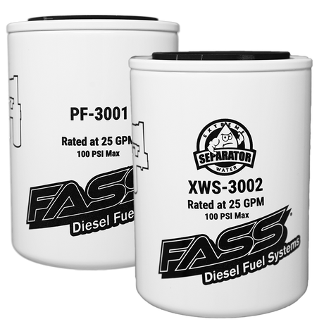 FASS Extreme Water Separator (XWS3002)-Water Separator-Fass Fuel Systems-Dirty Diesel Customs