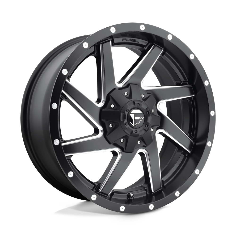 Fuel 1PC D594 RENEGADE - Matte Black Milled-Wheels-Fuel-D59420909850-Dirty Diesel Customs