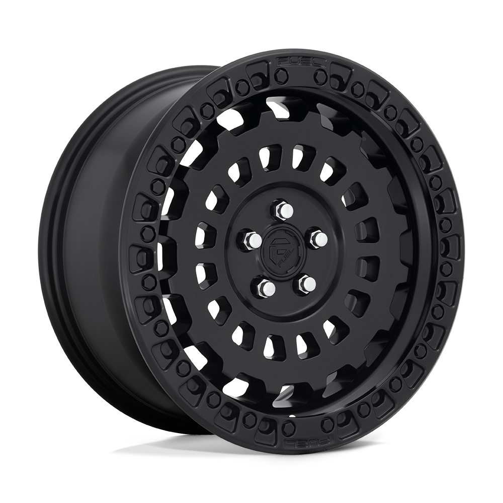 Fuel 1PC D633 ZEPHYR - Matte Black-Wheels-Fuel-D63317853357-Dirty Diesel Customs