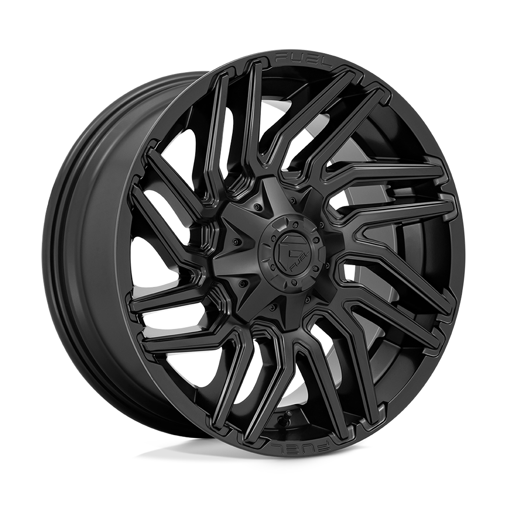 Fuel 1PC D775 TYPHOON - Matte Black-Wheels-Fuel-D77520009847-Dirty Diesel Customs