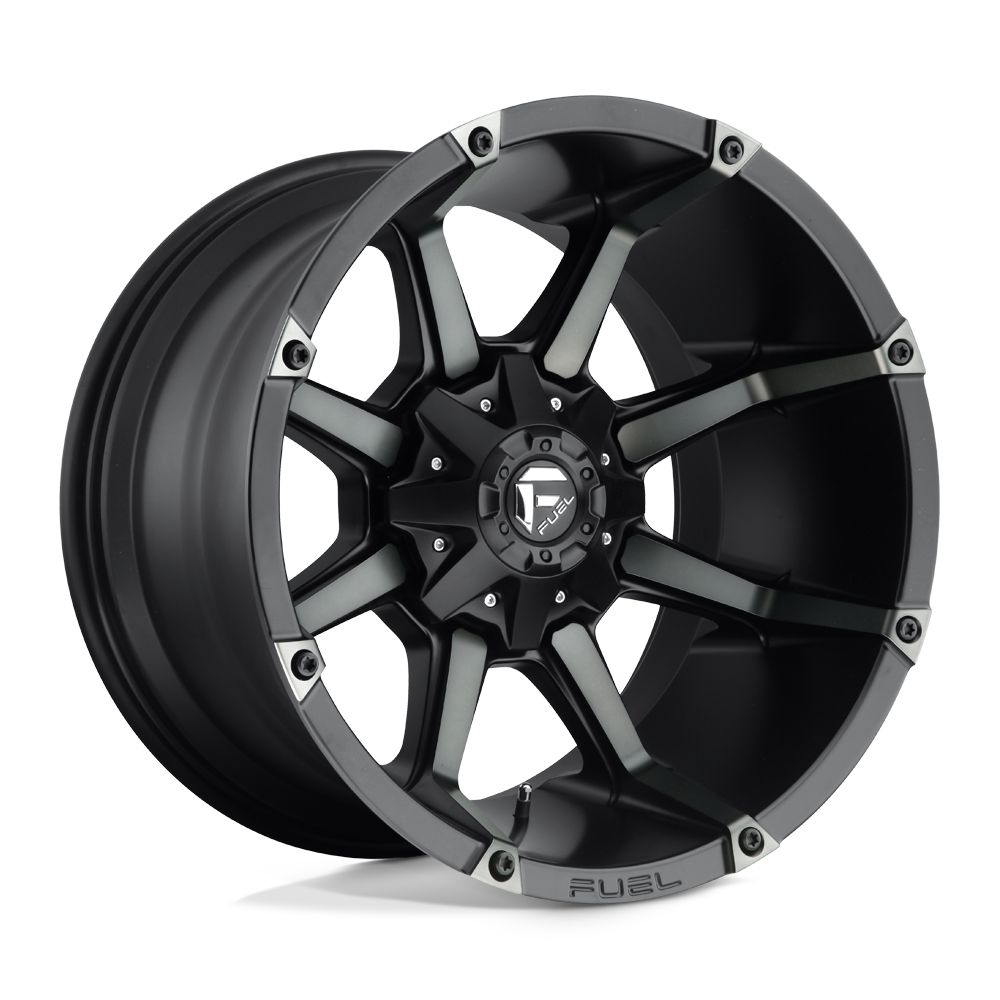 Fuel D556 COUPLER - Matte Black Double Dark Tint-Wheels-Fuel-Dirty Diesel Customs