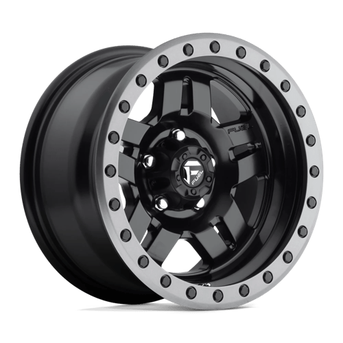 Fuel D557 ANZA - Matte Black Gun Metal Ring-Wheels-Fuel-Dirty Diesel Customs