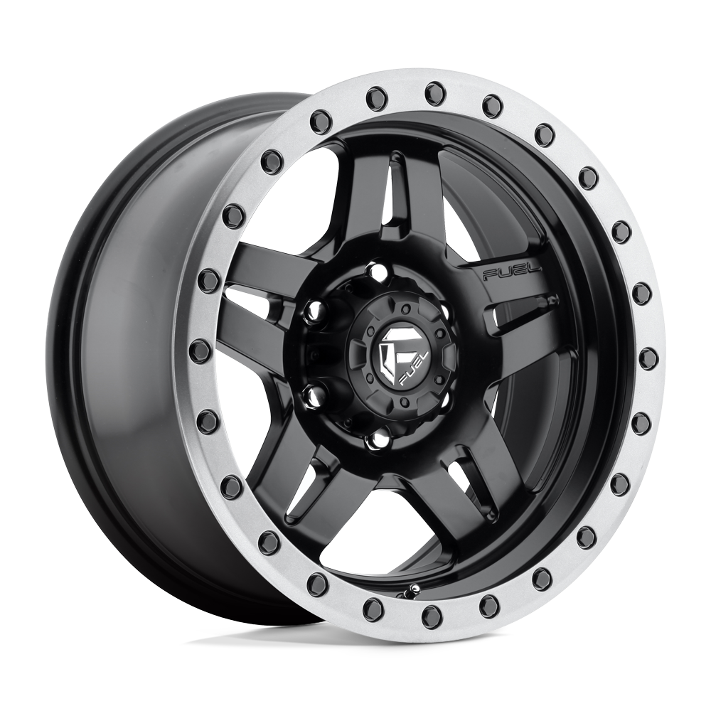 Fuel D557 ANZA - Matte Black Gun Metal Ring-Wheels-Fuel-Dirty Diesel Customs