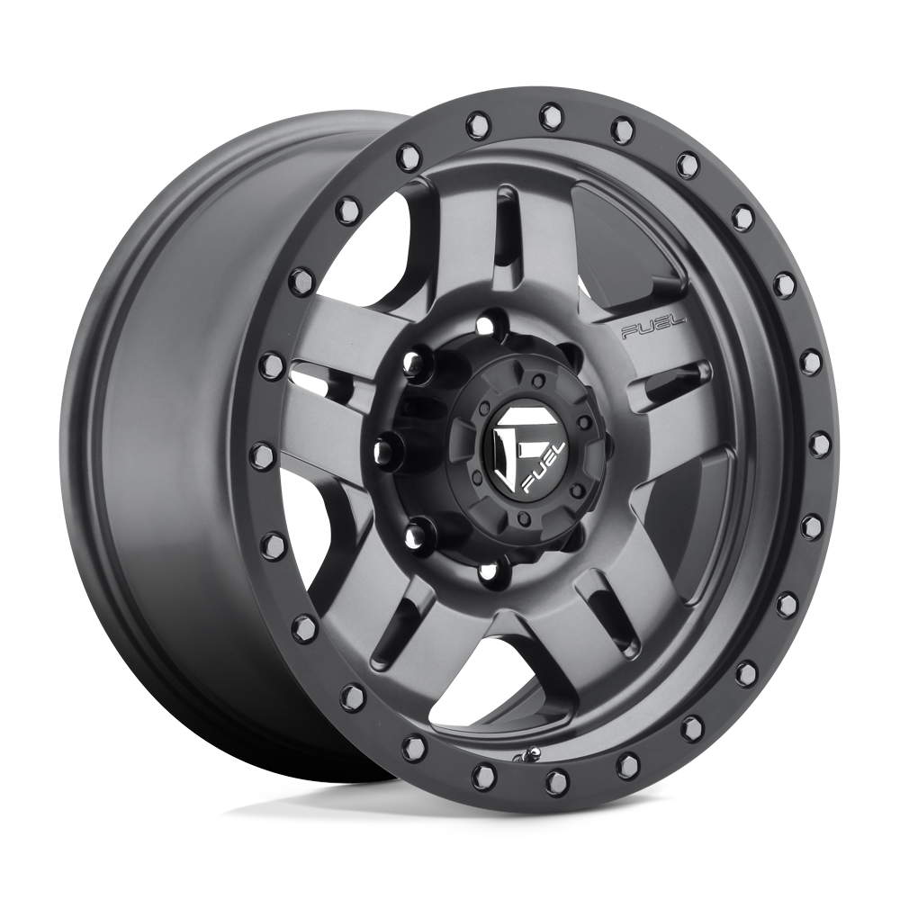 Fuel D558 ANZA - Matte Gun Metal Black Bead Ring-Wheels-Fuel-Dirty Diesel Customs