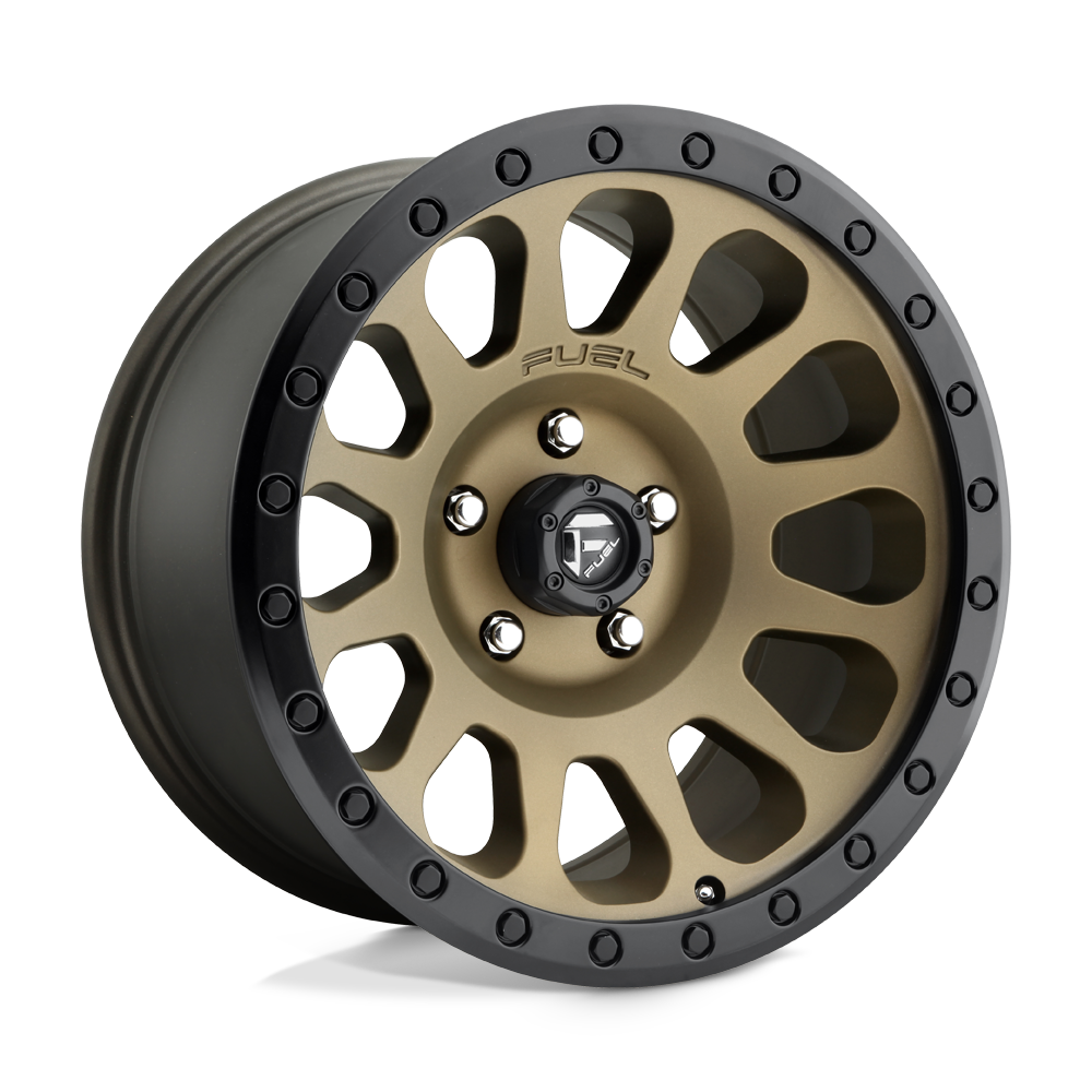 Fuel D600 VECTOR - Matte Bronze Black Bead Ring-Wheels-Fuel-Dirty Diesel Customs