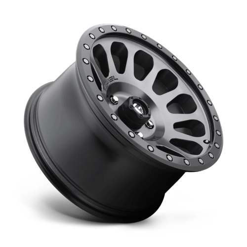 Fuel D601 VECTOR - Matte Gun Metal Black Bead Ring-Wheels-Fuel-Dirty Diesel Customs