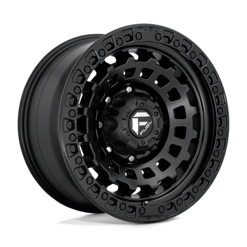 Fuel D633 ZEPHYR - Matte Black-Wheels-Fuel-Dirty Diesel Customs