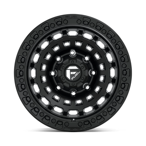 Fuel D633 ZEPHYR - Matte Black-Wheels-Fuel-Dirty Diesel Customs