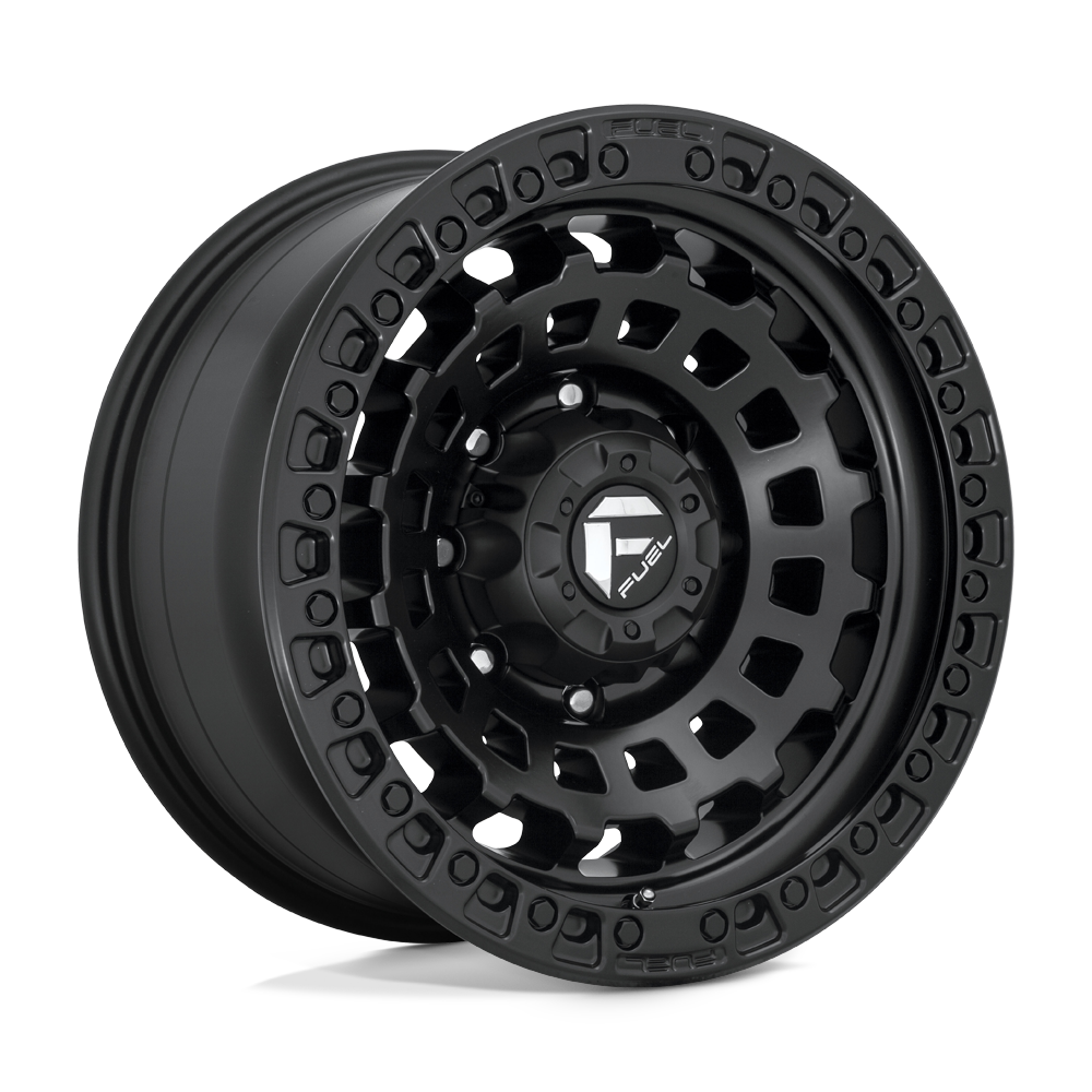 Fuel D633 ZEPHYR - Matte Black-Wheels-Fuel-Dirty Diesel Customs