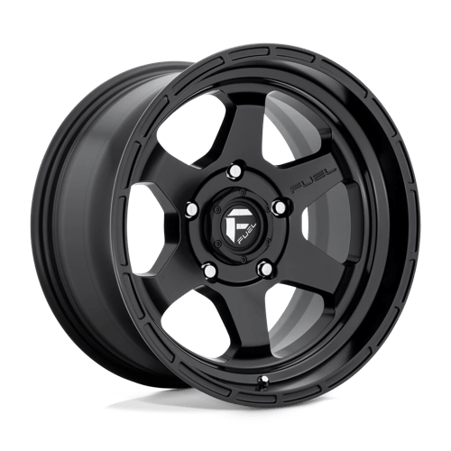 Fuel D664 SHOK - Matte Black-Wheels-Fuel-Dirty Diesel Customs