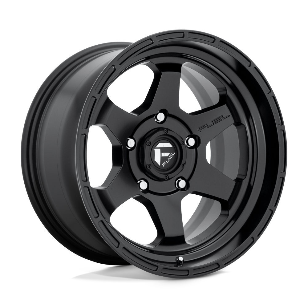 Fuel D664 SHOK - Matte Black-Wheels-Fuel-Dirty Diesel Customs