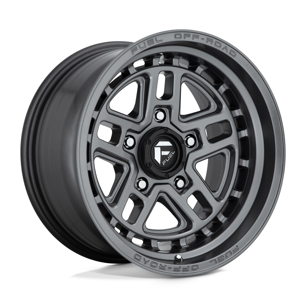 Fuel D668 NITRO - Matte Gun Metal-Wheels-Fuel-Dirty Diesel Customs