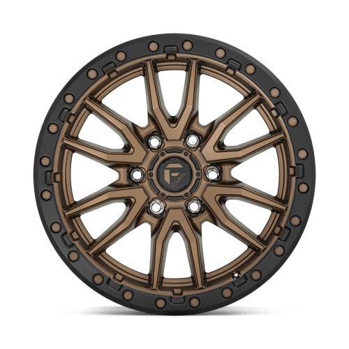 Fuel D681 REBEL - Matte Bronze Black Bead Ring-Wheels-Fuel-Dirty Diesel Customs