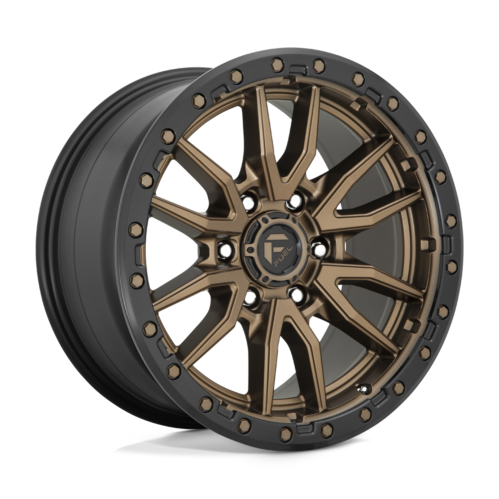 Fuel D681 REBEL - Matte Bronze Black Bead Ring-Wheels-Fuel-Dirty Diesel Customs