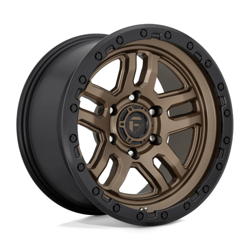 Fuel D702 AMMO - Matte Bronze Black Bead Ring-Wheels-Fuel-Dirty Diesel Customs