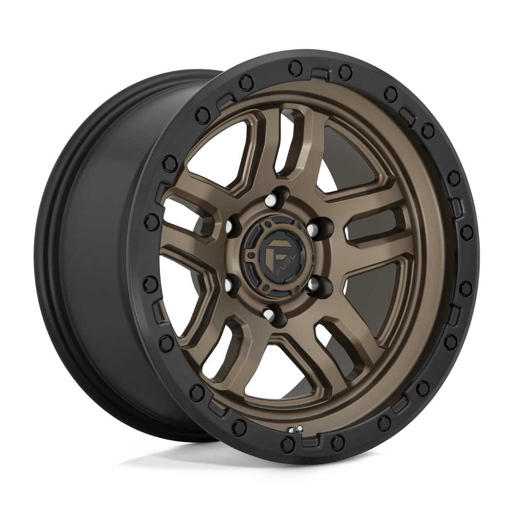 Fuel D702 AMMO - Matte Bronze Black Bead Ring-Wheels-Fuel-Dirty Diesel Customs