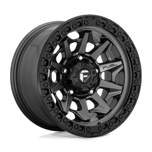 Fuel D716 COVERT - Matte Gun Metal Black Bead Ring-Wheels-Fuel-Dirty Diesel Customs