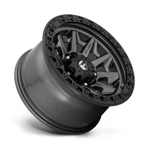 Fuel D716 COVERT - Matte Gun Metal Black Bead Ring-Wheels-Fuel-Dirty Diesel Customs