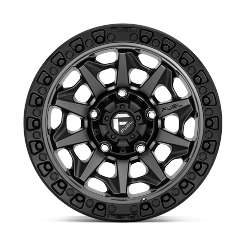 Fuel D716 COVERT - Matte Gun Metal Black Bead Ring-Wheels-Fuel-Dirty Diesel Customs
