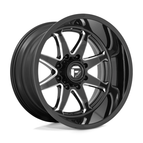 Fuel D749 HAMMER - Gloss Black Milled-Wheels-Fuel-Dirty Diesel Customs