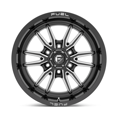 Fuel D761 CLASH - Gloss Black Milled-Wheels-Fuel-Dirty Diesel Customs