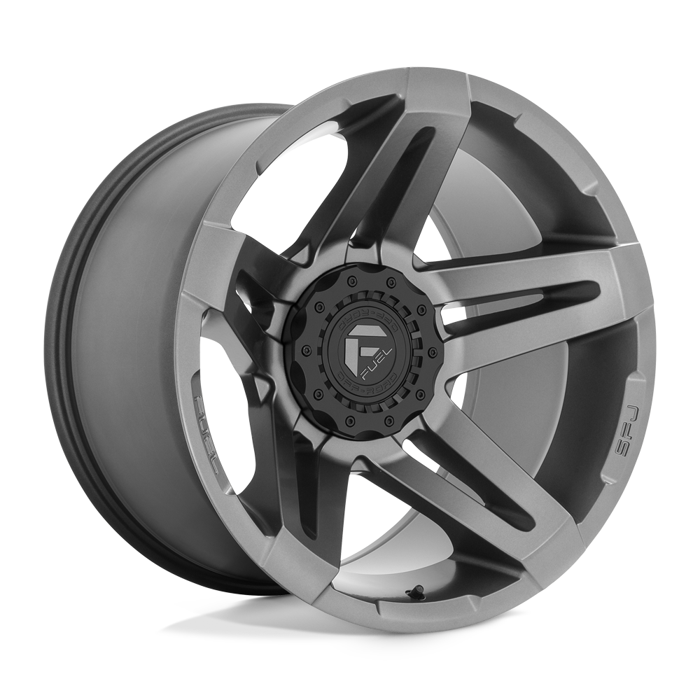 Fuel D764 SFJ - Matte Gun Metal-Wheels-Fuel-Dirty Diesel Customs