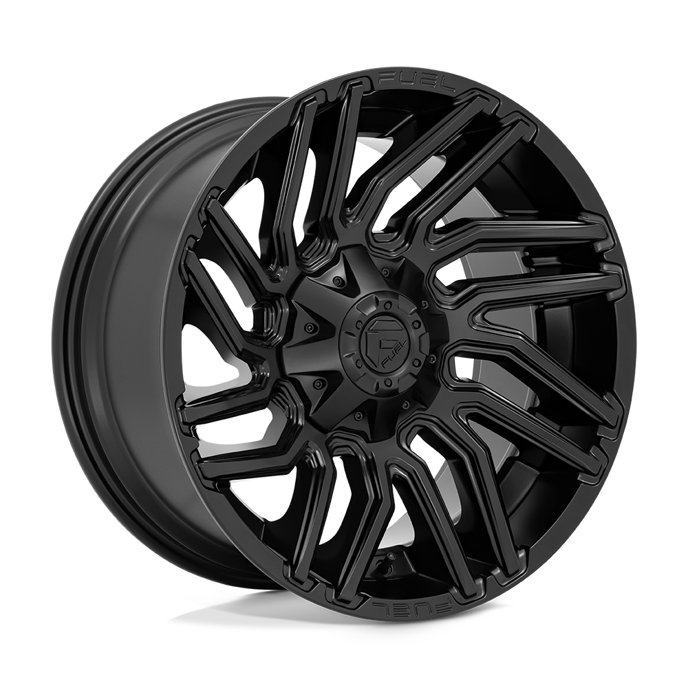 Fuel D775 TYPHOON - Matte Black-Wheels-Fuel-Dirty Diesel Customs