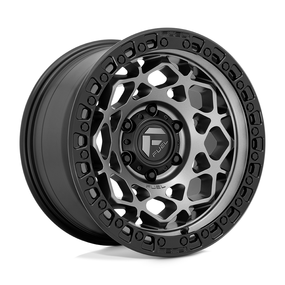 Fuel D784 UNIT - Gunmetal With Matte Black Ring-Wheels-Fuel-Dirty Diesel Customs