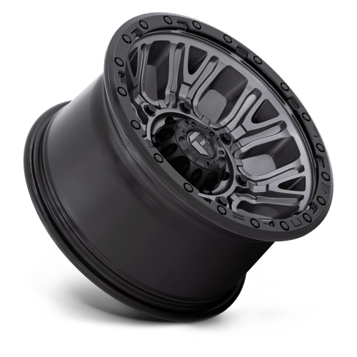 Fuel D825 TRACTION - Matte Gunmetal With Black Ring-Wheels-Fuel-Dirty Diesel Customs