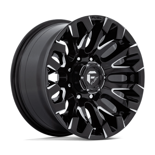 Fuel D828 QUAKE - Gloss Black Milled-Wheels-Fuel-Dirty Diesel Customs