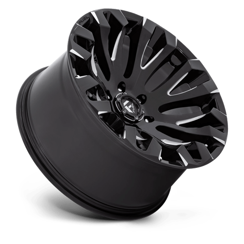 Fuel D828 QUAKE - Gloss Black Milled-Wheels-Fuel-Dirty Diesel Customs