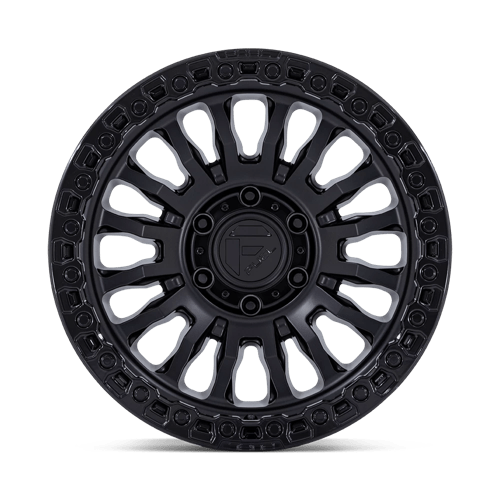 Fuel FC857 RINCON - Matte Black With Gloss Black Lip-Wheels-Fuel-Dirty Diesel Customs