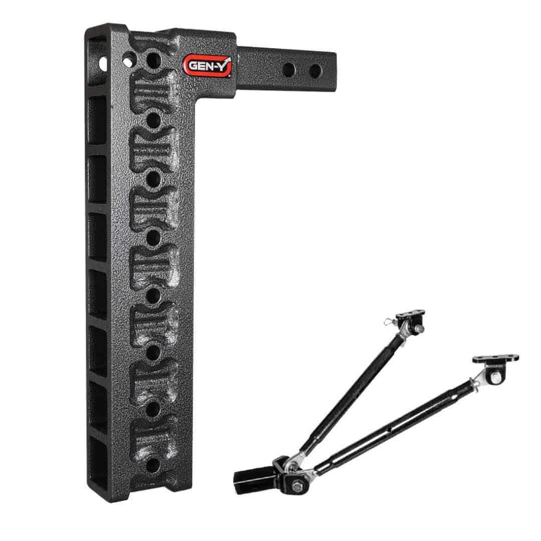 Gen-Y Mega-Duty 16K Drop Hitch 2" Shank (GH-503)-Drop Hitch-Gen-Y Hitch-Dirty Diesel Customs