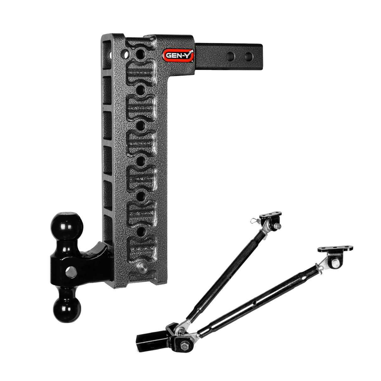 Gen-Y Mega-Duty 16K Drop Hitch 2" Shank (GH-503)-Drop Hitch-Gen-Y Hitch-Dirty Diesel Customs