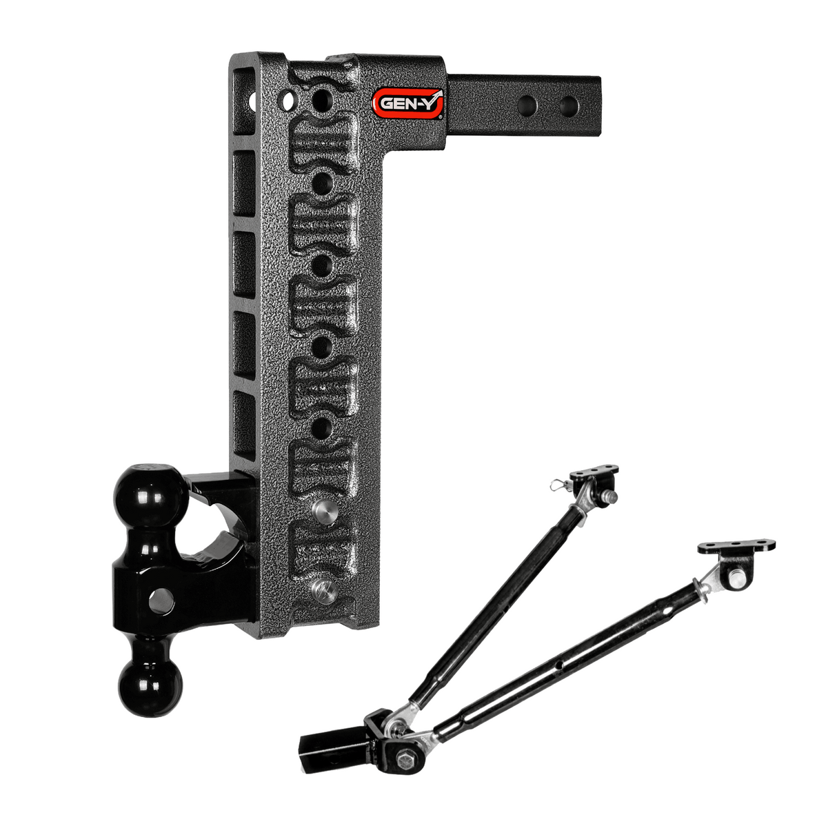 Gen-Y Mega-Duty 16K Drop Hitch 2" Shank (GH-503)-Drop Hitch-Gen-Y Hitch-Dirty Diesel Customs